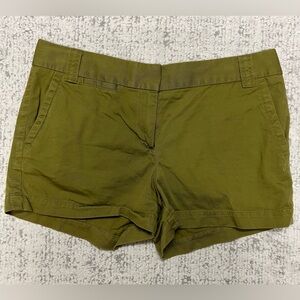 J. Crew City Fit Chino Short - Size 6